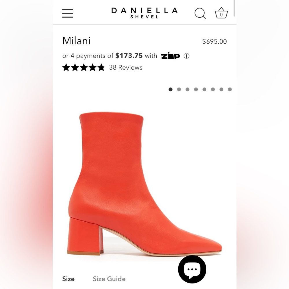 Daniella Shevel Milani leather boots